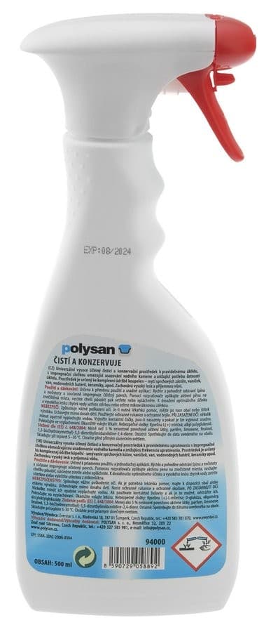 ASC środek czyszcząco-ochronny, 500 ml do łazienki