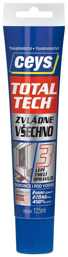 TOTAL TECH EXPRESS klej i uszczelniacz bezbarwny 125 ml