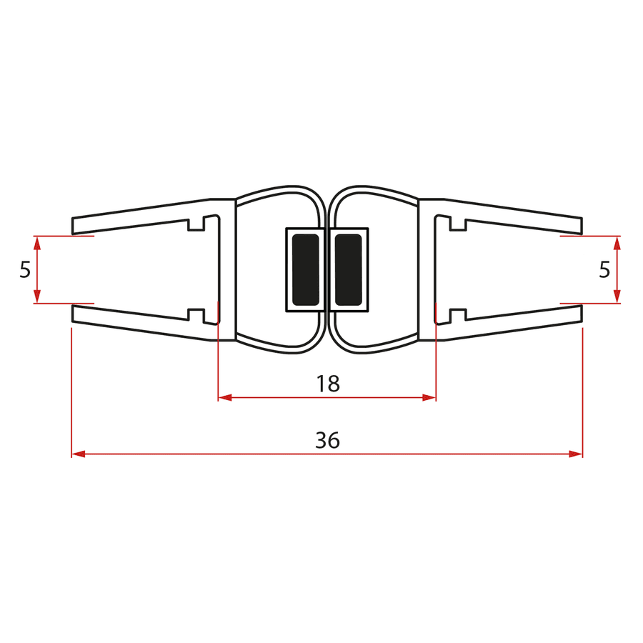 ARLETA zestaw uszczelek magnetycznych - 13288