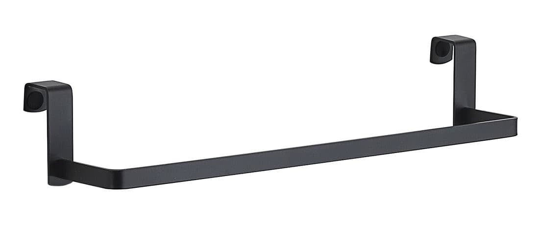 TOSCA wieszak na ręcznik na szafkę, 370mm czarny mat