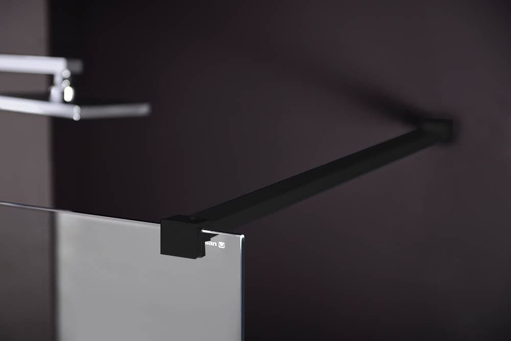 MODULAR SHOWER BLACK wspornik 1200 mm ze stali nierdzewnej