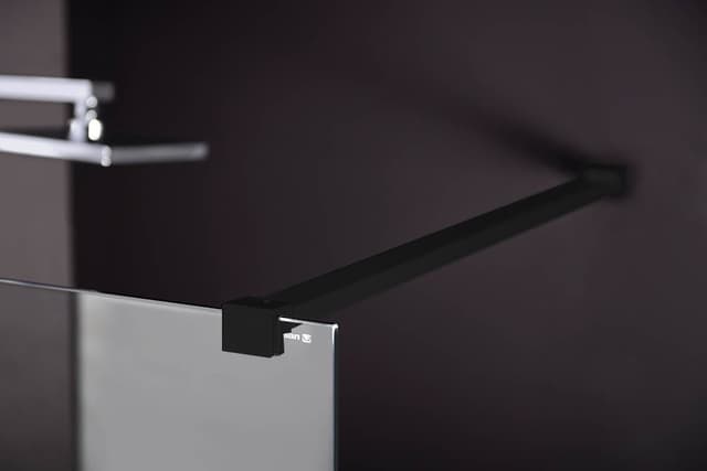 MODULAR SHOWER BLACK wspornik 1200 mm ze stali nierdzewnej