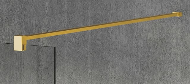 VARIO wspornik do kabin prysznicowych 1400mm złoty mat