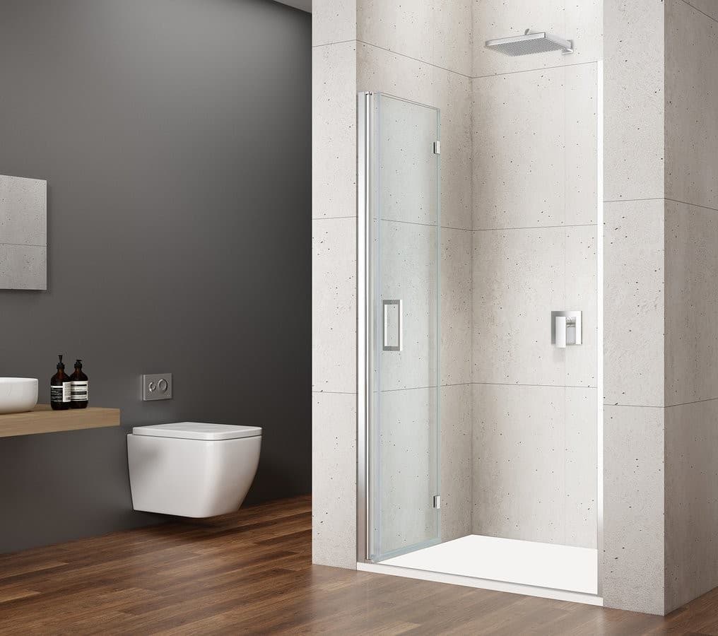 LORO drzwi do wnęki 700 mm, skrzydłowe szkło Coated Glass