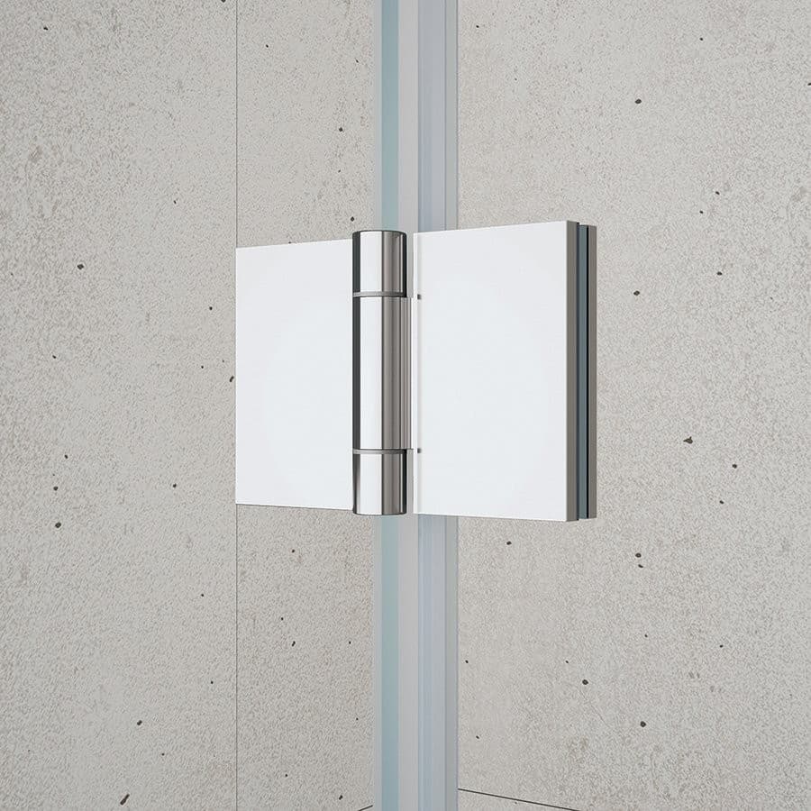 LORO drzwi do wnęki 700 mm, skrzydłowe szkło Coated Glass