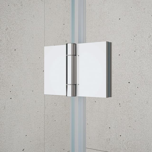 LORO drzwi do wnęki 700 mm, skrzydłowe szkło Coated Glass
