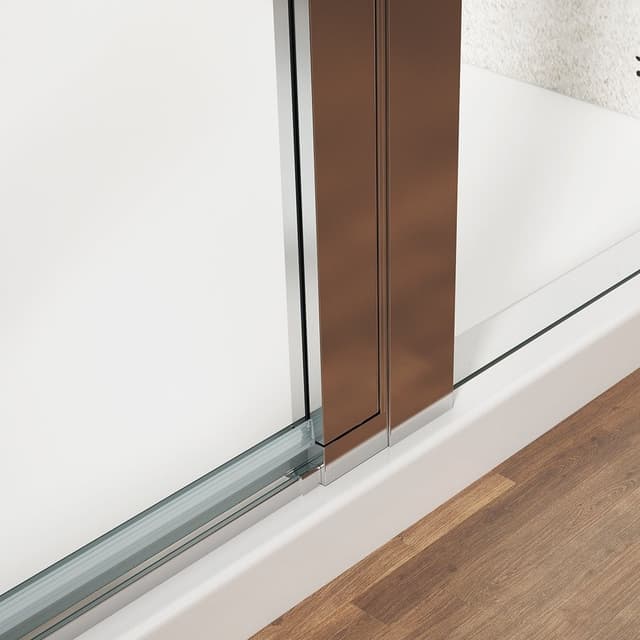 LORO drzwi prysznicowe stałe 1000 mm, szkło Coated Glass