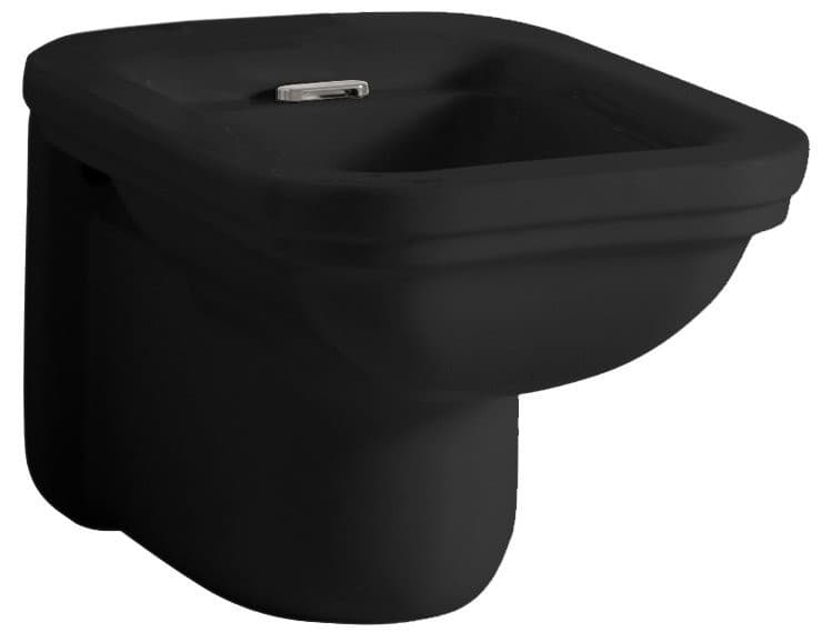 WALDORF wiszący bidet 37x55cm, czarny mat