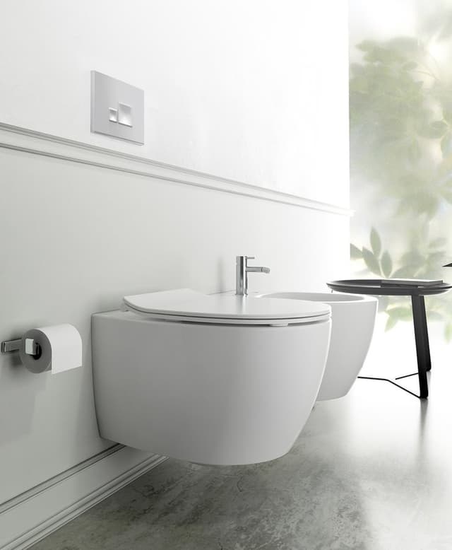 SENTIMENTI miska WC wisząca Rimless, 36x51cm