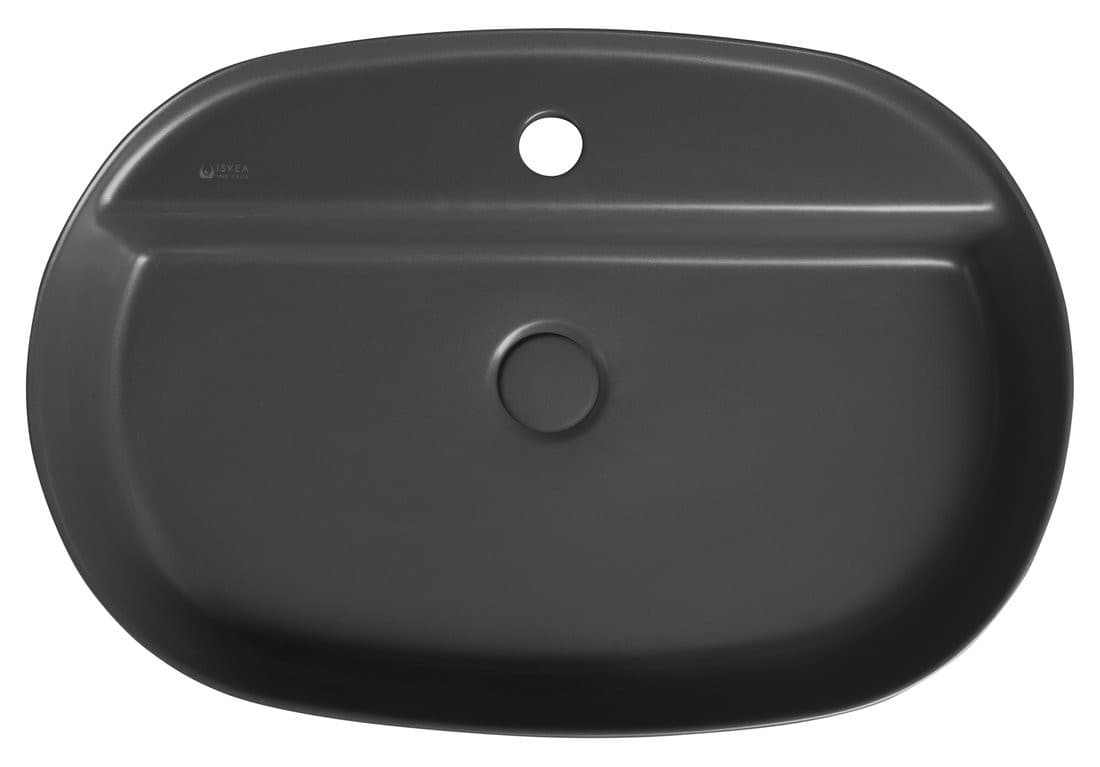 INFINITY OVAL umywalka ceramiczna nablatowa 60x40cm