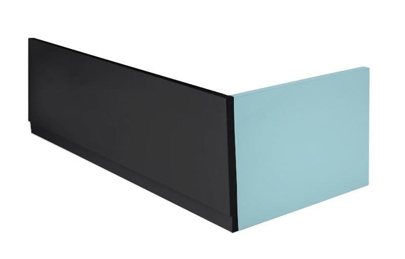 PLAIN obudowa czołowa 150x59cm, czarny mat, lewy