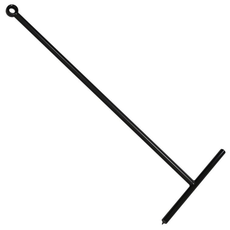 Sciągacz wody do podłogi 300x890 mm, czarna