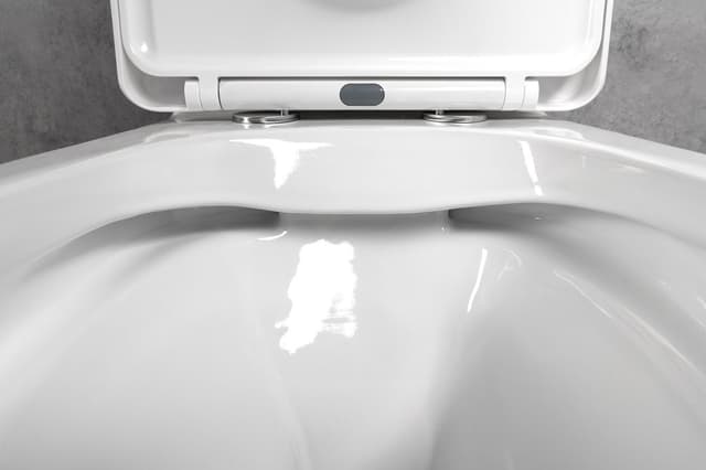 DARIO RIMLESS komplakt WC, odpływ poziomy/pionowy, biały