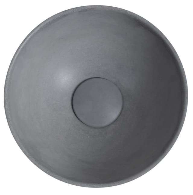 MINOR umywalka betonowa nablatowa, średnica 26cm, szary