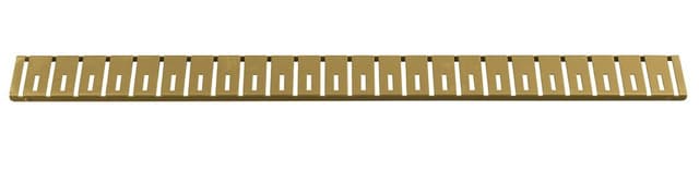 KLAVER ruszt ze stali nierdzewnej 844mm, czarny mat