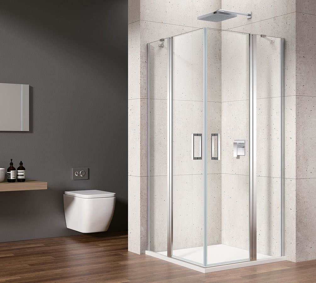LORO kabina prysznicowa 800x800 mm, wejście z rogu