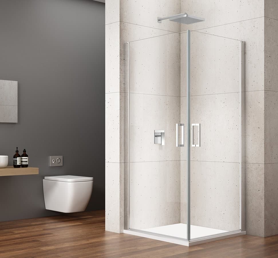 LORO kabina prysznicowa 900x900 mm, wejście z rogu