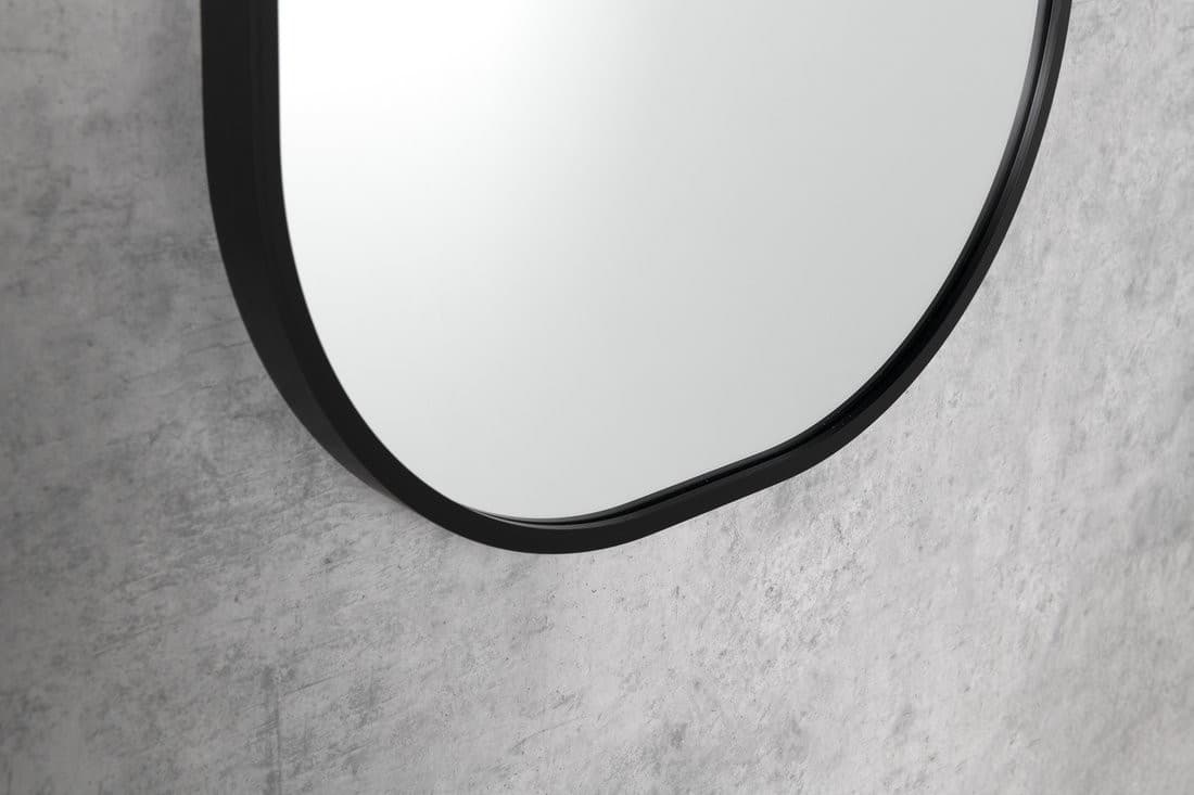 CONA SLIM Lustro w ramie, 40x60cm, czarny