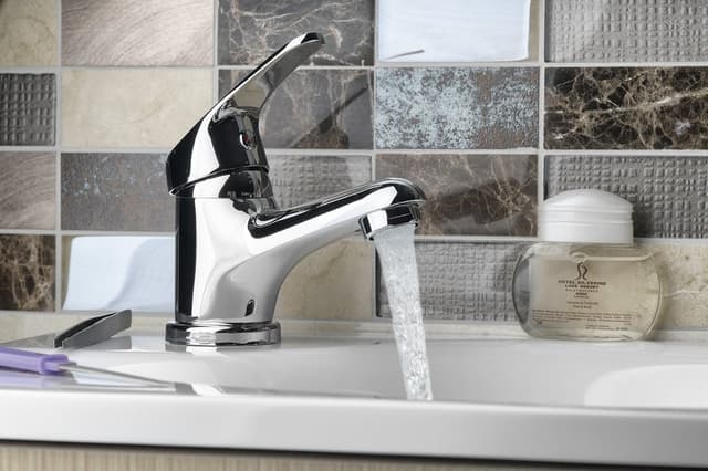 AQUALINE 35 bateria umywalkowa bez odpływu, ECO głowica, chrom