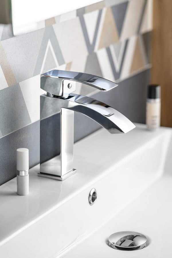 GINKO 35 bateria umywalkowa bez odpływu, ECO głowica, chrom