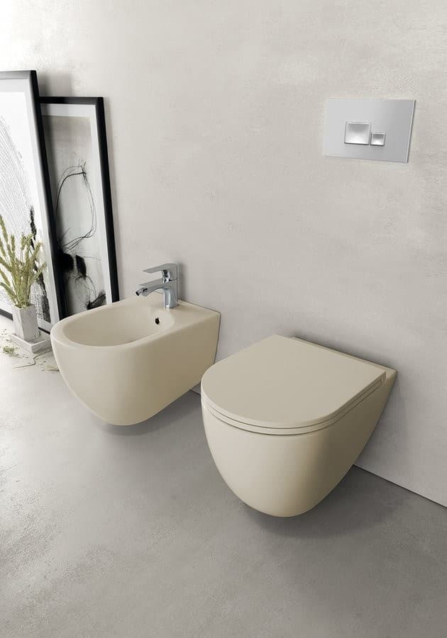 INFINITY bidet wiszący 36,5x53cm, ivory