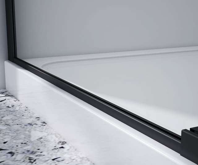 DRAGON BLACK kabina prysznicowa 1400x900mm wariant L/P