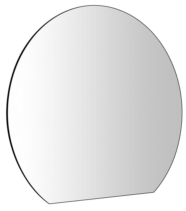 DARA CUT lustro podświetlane LED 20W, ø 100cm, folia grzewcza