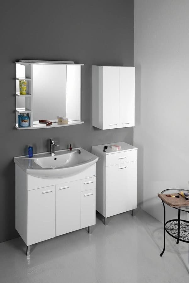 ZOJA/KERAMIA FRESH szafka dolna z koszem 50x78x29cm