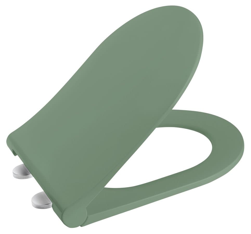 AVVA deska WC slim Soft Close, zielona mat