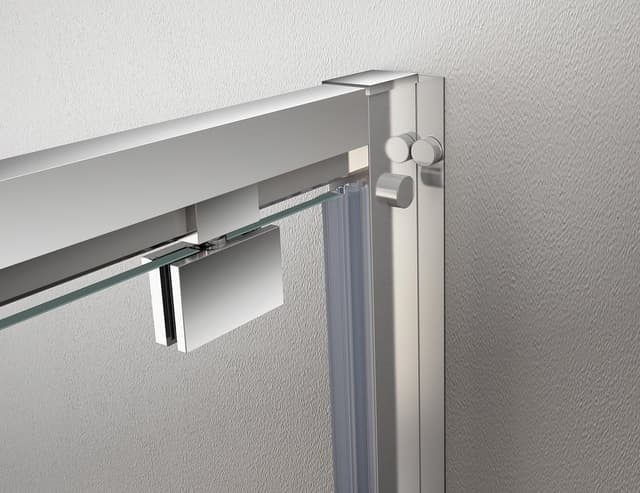 SIGMA SIMPLY drzwi prysznicowe obrotowe 900 mm, szkło czyste