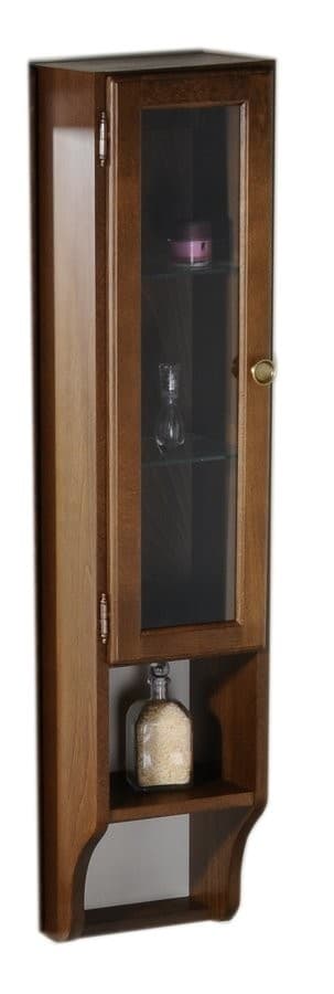 RETRO szafka do lustra 25x115 cm, buk, lewa