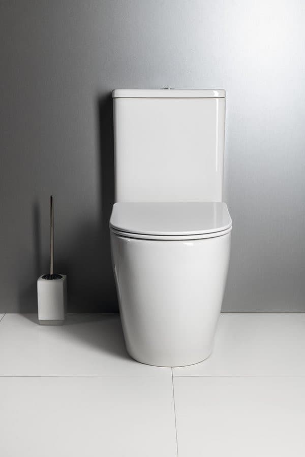 INFINITY RIMLESS komplakt WC, odpływ poziomy/pionowy, biały