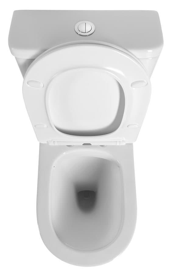 INFINITY RIMLESS komplakt WC, odpływ poziomy/pionowy, biały