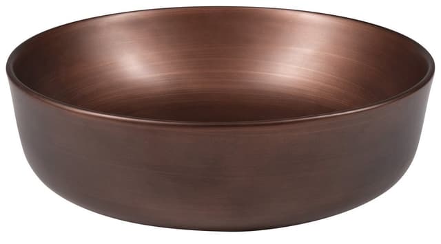 PRIORI umywalka ceramiczna nablatowa, Ø 41,5cm, miedź