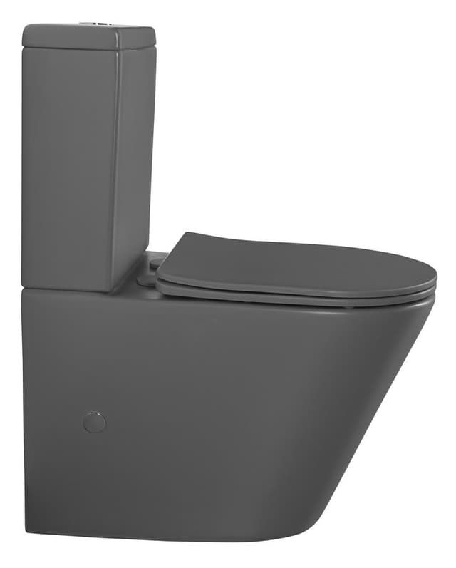 DARIO RIMLESS komplakt WC, odpływ poziomy/pionowy, biały