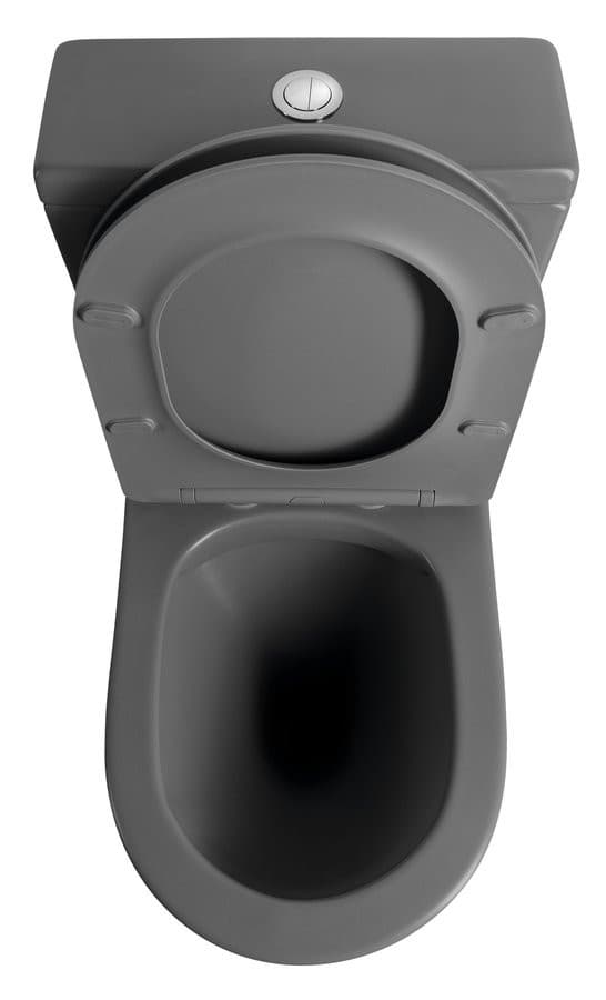 DARIO RIMLESS komplakt WC, odpływ poziomy/pionowy, biały