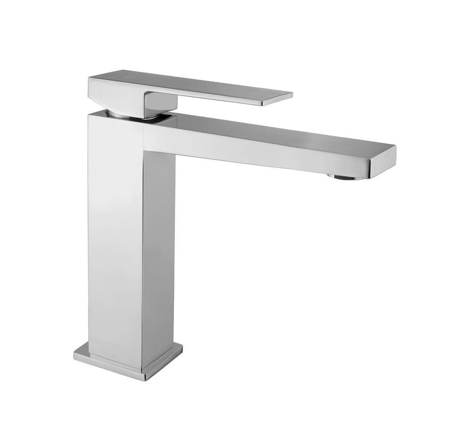 LATUS bateria umywalkowa bez odpływem, wysokość 180mm, chrom