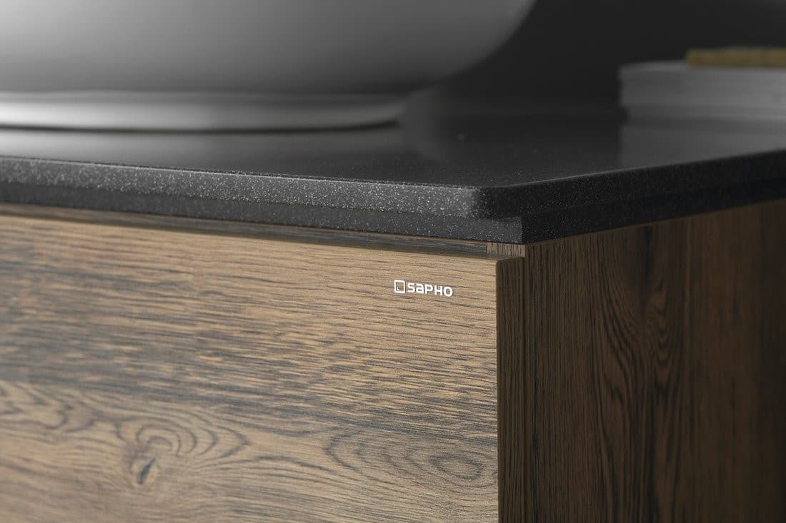 TREOS blat 1716x513 mm, Rockstone, biały mat