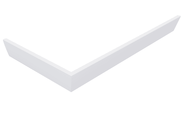 KARIA 100x80 obudowa narożna, wysokość 11cm, prawa