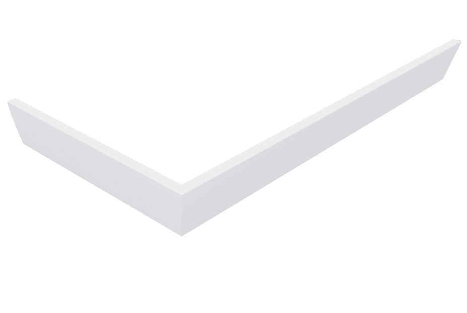 KARIA 120x80 obudowa narożna, wysokość 11cm, prawa