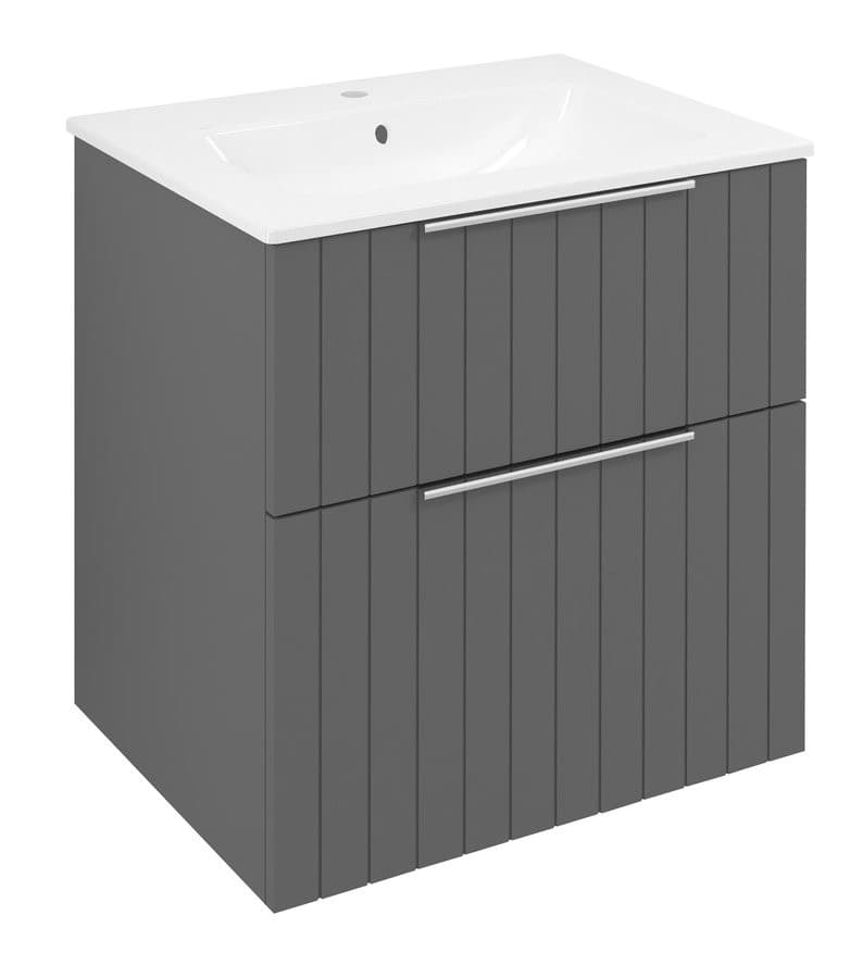 CIRASA szafka pod umywalkę 59,2x64x46cm, carina strip