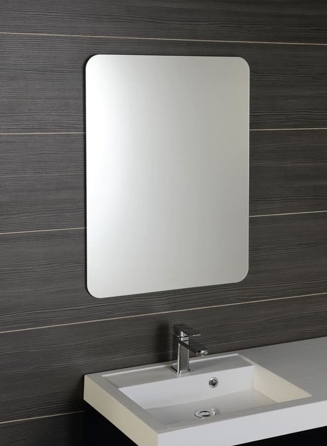 ISHAPE lustro 60x80cm, zaokrąglone rogi, bez mocowań