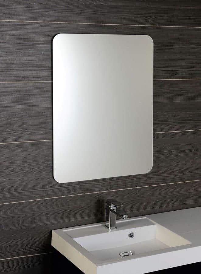 ISHAPE lustro 50x90cm, zaokrąglone rogi, bez mocowań