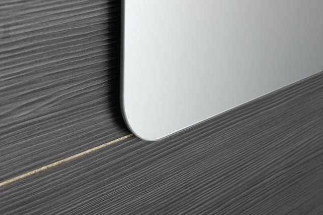 ISHAPE lustro 100x50cm, zaokrąglone rogi, bez mocowań