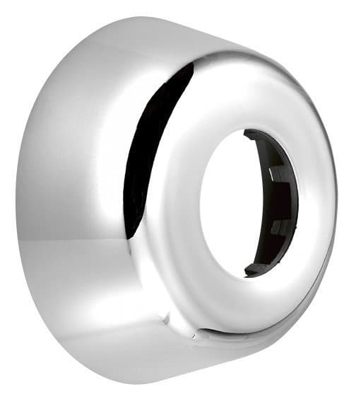 Rozeta maskująca 80/32 mm, wysokość 33 mm, ABS / chrom