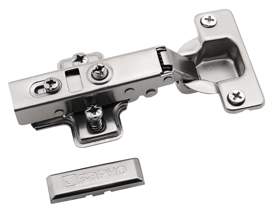 Zawias meblowy , nakładany, soft close, rozetka Sapho