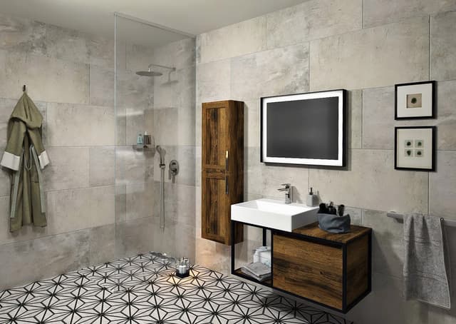 ARCHITEX hartowane szkło czyste, L 700 - 999mm, H 1800-2600mm