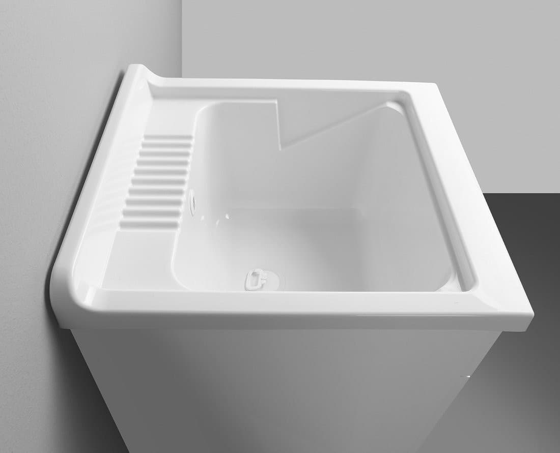 Komora gospodarcza z szafką  z syfonem 45x50 cm, plastik