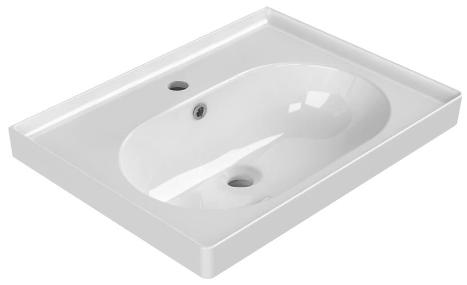 BRAND umywalka ceramiczna 60x45cm, biały