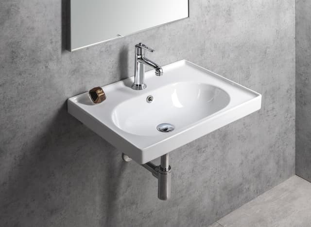 BRAND umywalka ceramiczna 60x45cm, biały